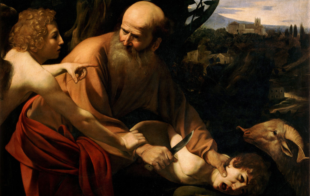 Sacrifice of Isaac, Caravaggio