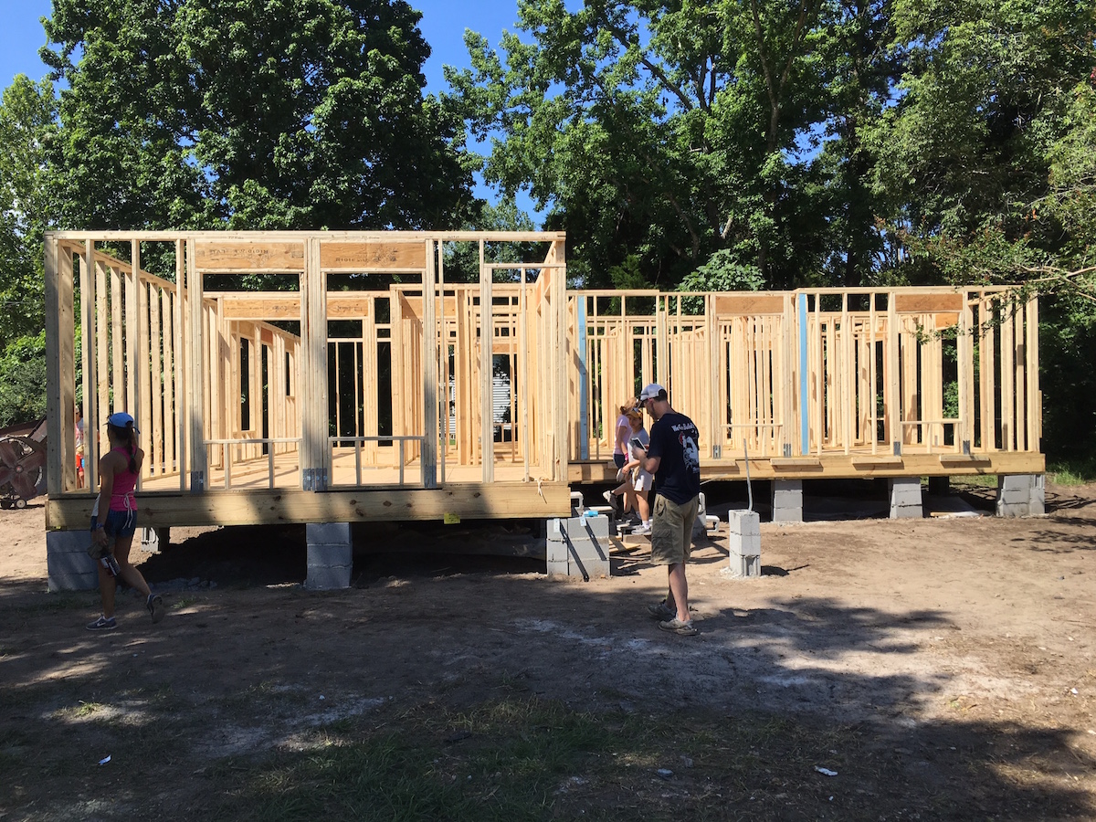 habitat house day one